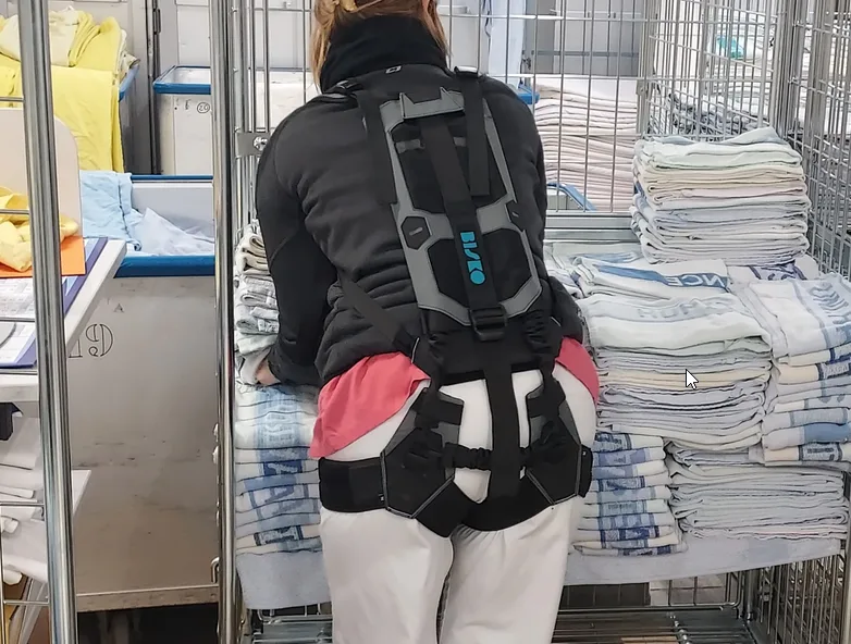 Field Test – Bisko Exoskeleton in a Logistics Warehouse